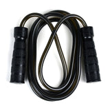 SR2 SKIPPING ROPE BLACK FRONT SIDE