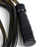 SR2 SKIPPING ROPE BLACK LEFT SIDE