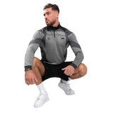 STONE WINTER DRY TECH LONG SLEEVES MINERAL GREEN LEFT SIDE