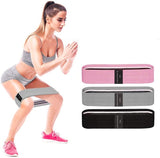 SURIA BOOTY BANDS BUNDLE PINK GREY BLACK FRONT SIDE