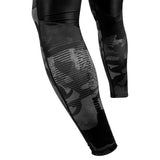 TACTICAL COMPRESSSION TIGHTS URBAN CAMO BLACK LEFT SIDE