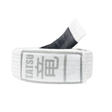 TATSU BJJ BELT ADULT ACADEMY WHITE FRONT SIDE