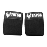TATSU KNEE WRAPS BLACK FRONT SIDE