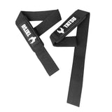 TATSU LIFTING STRAPS BLACK FRONT SIDE