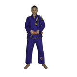 TATSU ULTIMATE LIGHT BJJ GI KID BLUE FRONT SIDE