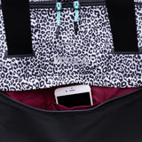 TRAINER DUFFEL LEOPARD BACK SIDE