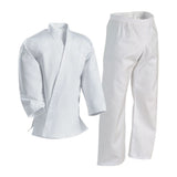 Tatsu Karate Uniform Plain White Left Side