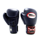 Twins Special BGVL3 Boxing Gloves Navy Front Side