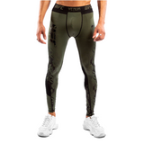 UFC AUTHENTIC FIGHT WEEK MEN'S PERFORMANCE TIGHT KHAKI FRONT SIDE