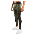 UFC AUTHENTIC FIGHT WEEK MEN'S PERFORMANCE TIGHT KHAKI LEFT SIDE