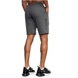 VA SPORT IV SWEAT SHORT SMOKEY GREY HEATHER BACK SIDE