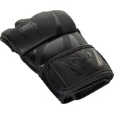 VENUM CHALLENGER MMA GLOVES BLACK LEFT SIDE
