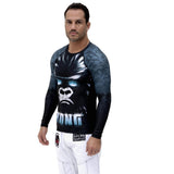 VULKAN RASH GUARD KONG BLACK LEFT SIDE