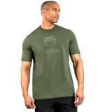 Venum Classic T- Shirt Green Front Side