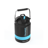 WATER BOTTLE HALF GALLON MATTE BLACK RIGHT SIDE