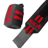 WRIST WRAPS BLACK RED RIGHT SIDE