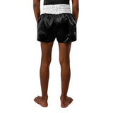 VENUM CLASSIC KIDS MUAY THAI SHORTS BLACK/WHITE