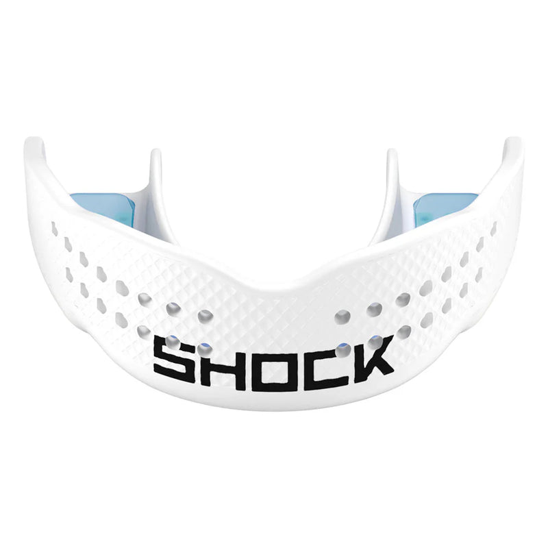SHOCK DOCTOR TRASH TALKER MOUTHGUARD WHITE ADULT