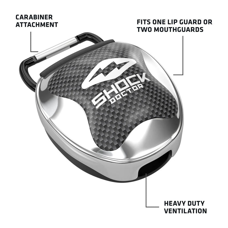 SD MOUTHGUARD CASE CHROME SILVER STANDARD