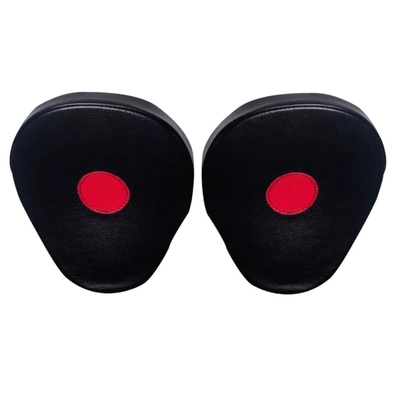 CLETO REYES PUNCHING MITTS WITH VELCRO BLACK/RED