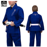 HAYABUSA ESSENTIAL KIDS JIU JITSU GI BLUE