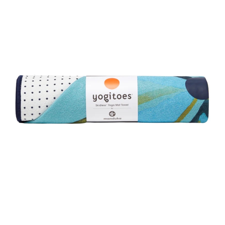 YOGITOES SKIDLESS MAT TOWEL 2.0 EMARALD ENLIGHTENMENT 71 INCH
