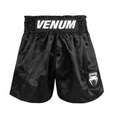VENUM CLASSIC EVO MUAY THAI SHORTS BLACK/WHITE