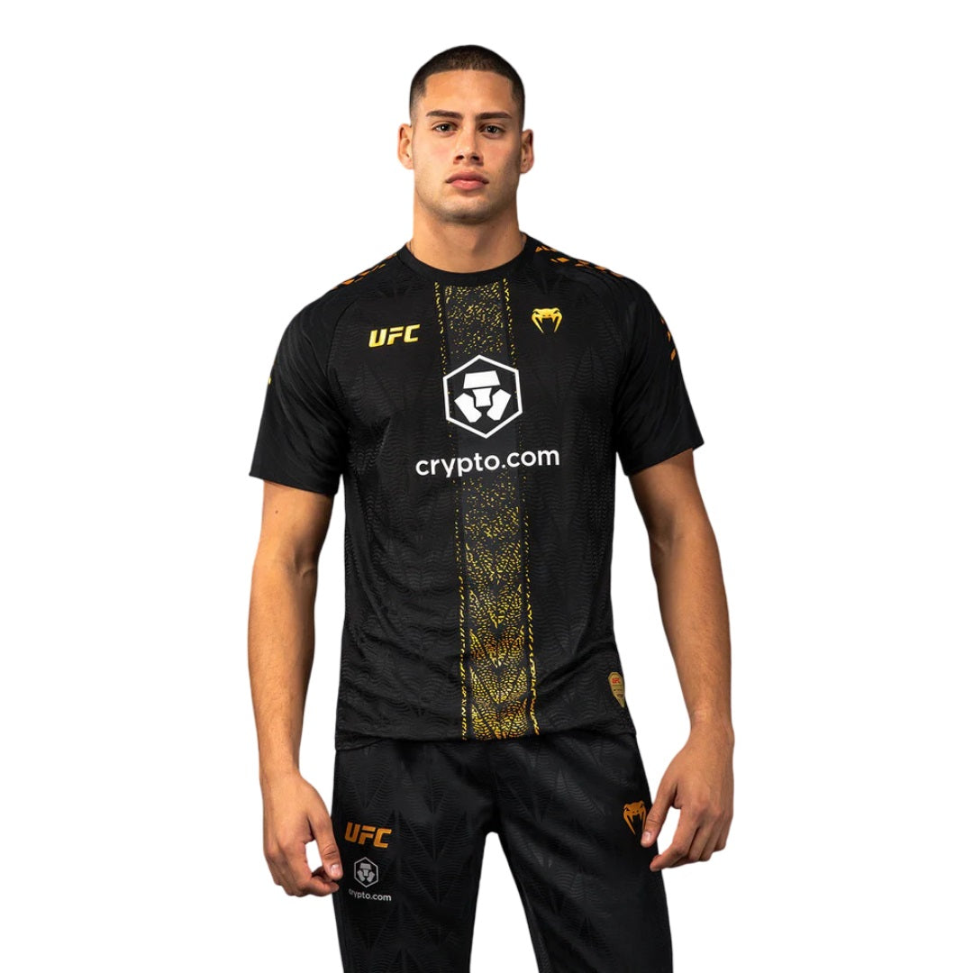 UFC ZENITH BY VENUM FIGHT NIGHT MENS JERSEY BLACK/GOLD