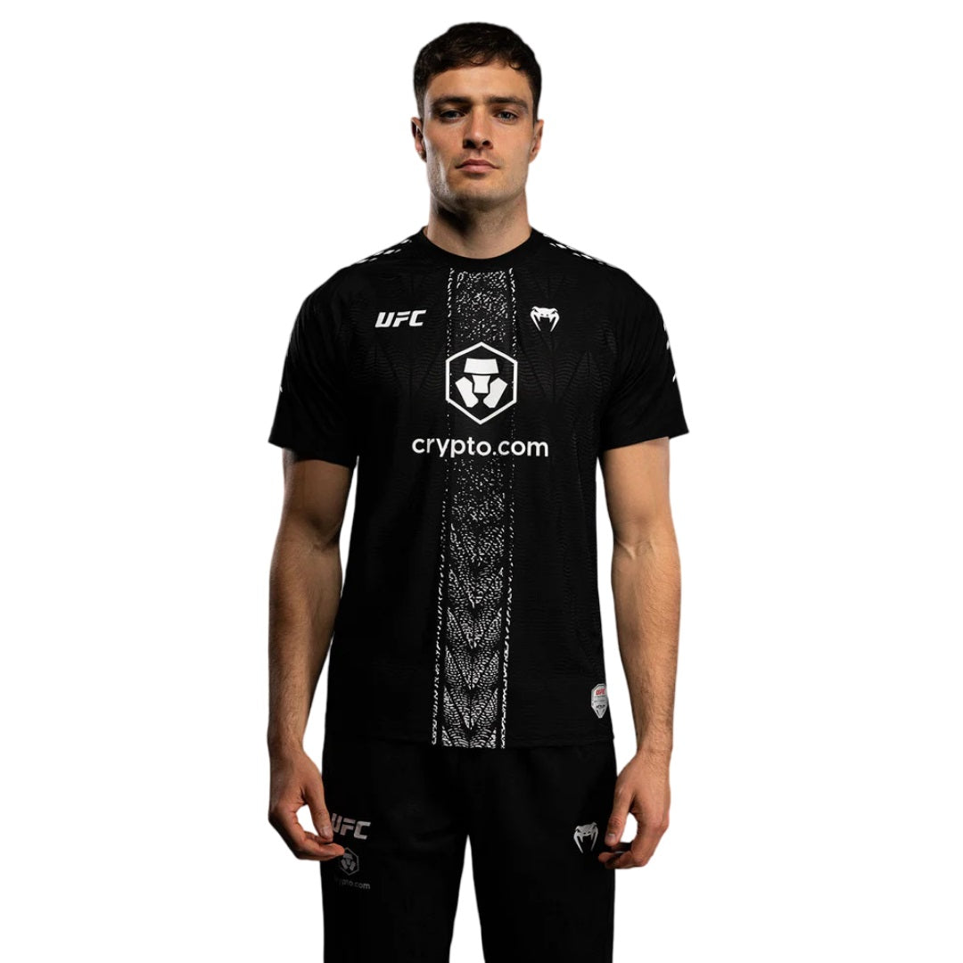 UFC ZENITH BY VENUM FIGHT NIGHT MENS JERSEY BLACK/WHITE