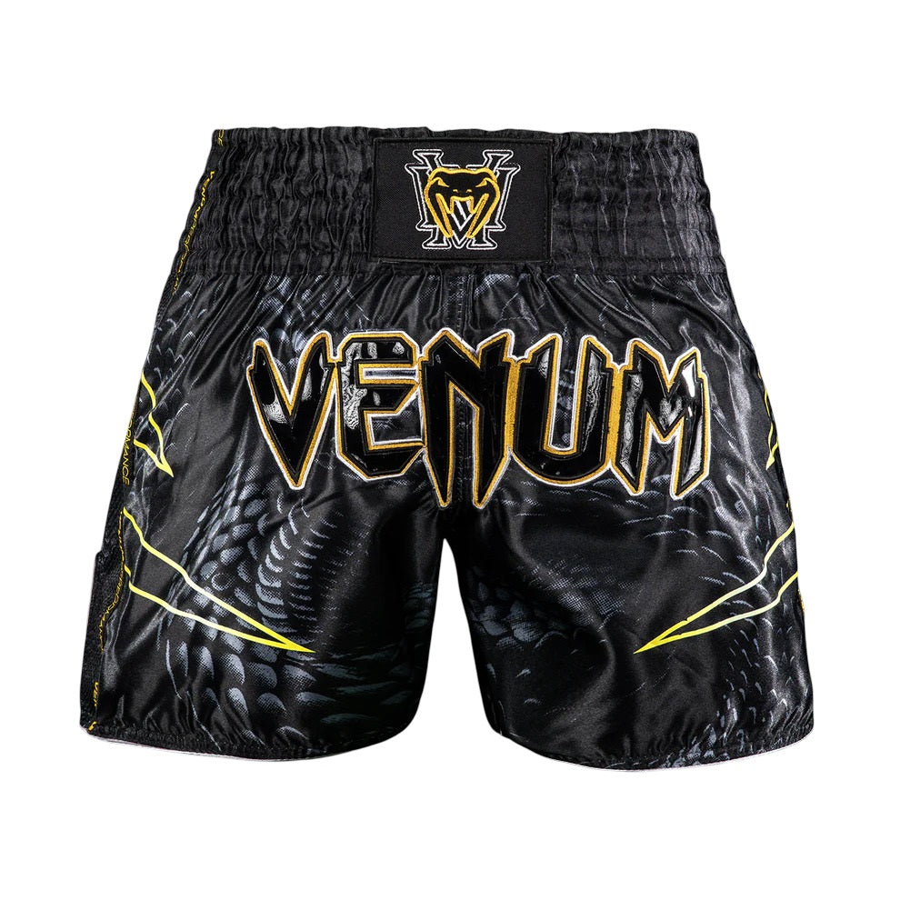 VENUM MATUPA MUAY THAI SHORTS BLACK/GREY/GOLD