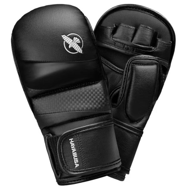 HAYABUSA T3 7OZ HYBRID GLOVES BLACK