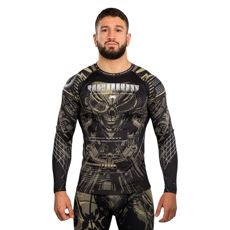 VENUM INVADER RASHGUARD LONGSLEEVES BLACK/SAND