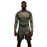 VENUM SERPENTI RASHGUARD LONGSLEEVES KAKI/BRONZE/IVORY