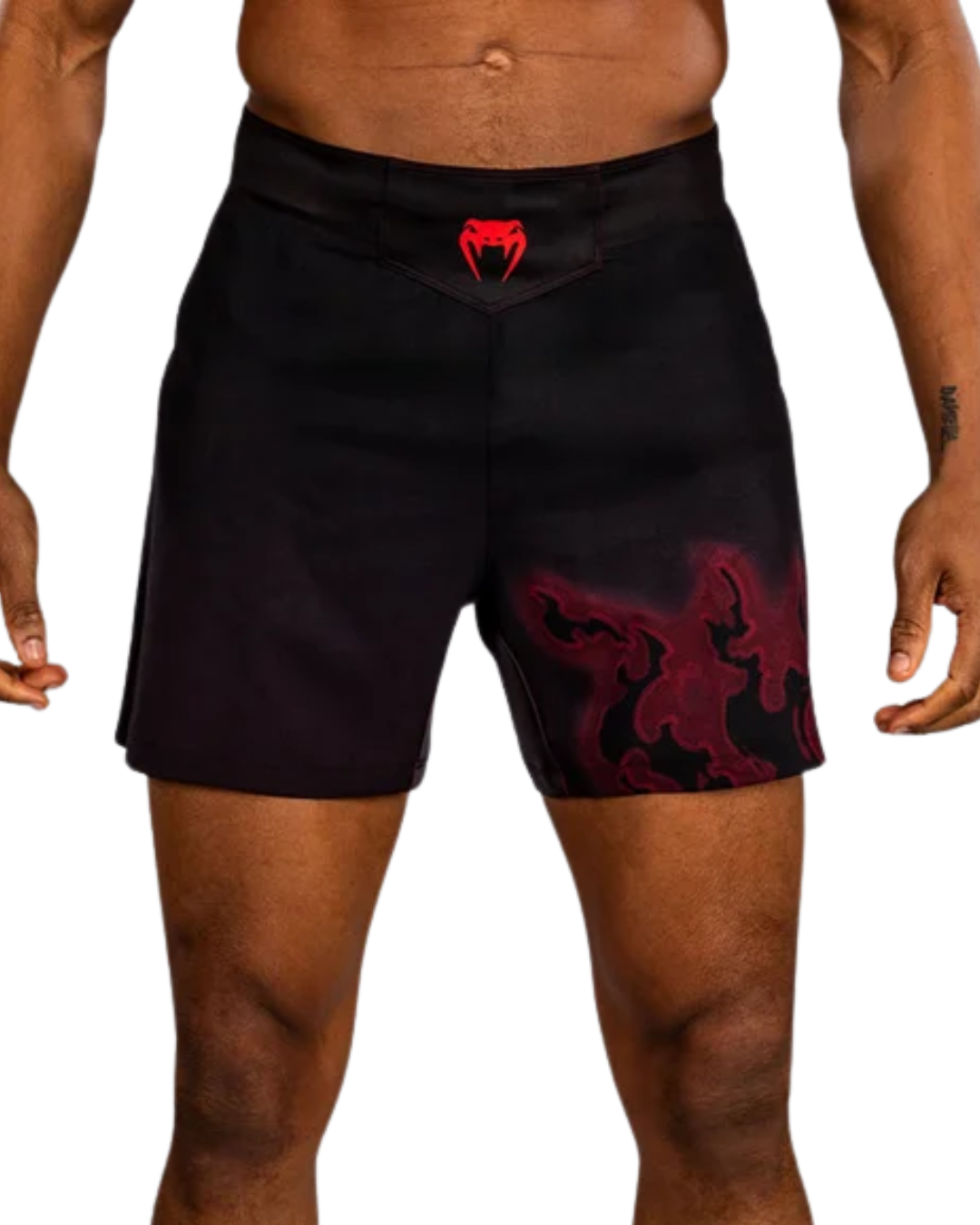 Venum Spectre Fightshorts – Black/Red | Lightweight Performance – Athletic Fit