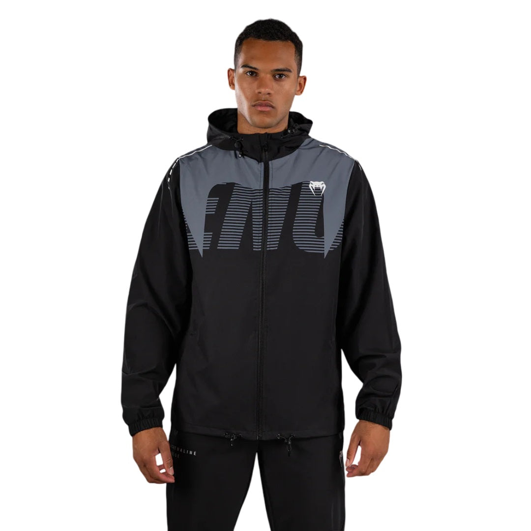 VENUM ADRENALINE TRACK JACKET BLACK/SILVER GREY