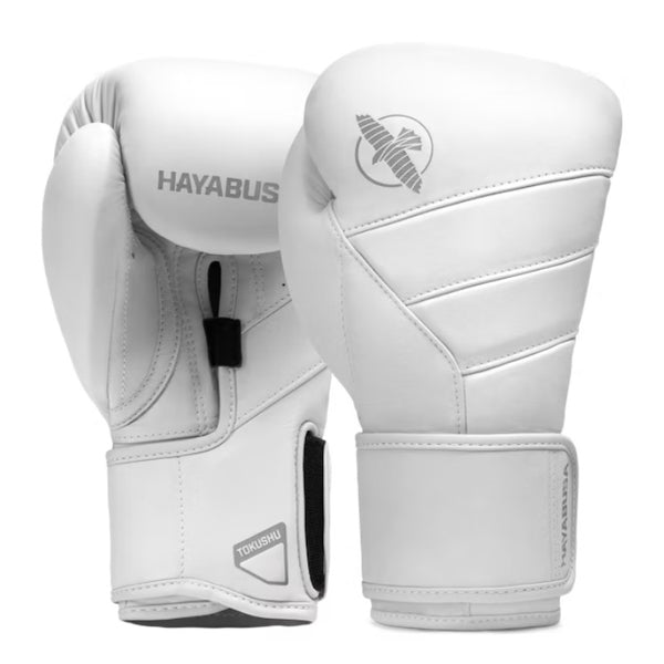 HAYABUSA T3 KANPEKI BOXING GLOVES WHITE