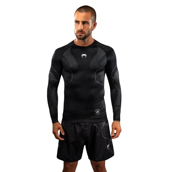 VENUM NEXUS RASHGUARD LONGSLEEVES BLACK/SILVER