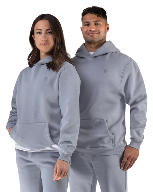 HAYABUSA Essential Hoodie – Grey | Unisex Premium Oversized Fit