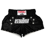 YOKKAO LETTERING MUAY THAI SHORTS BLACK