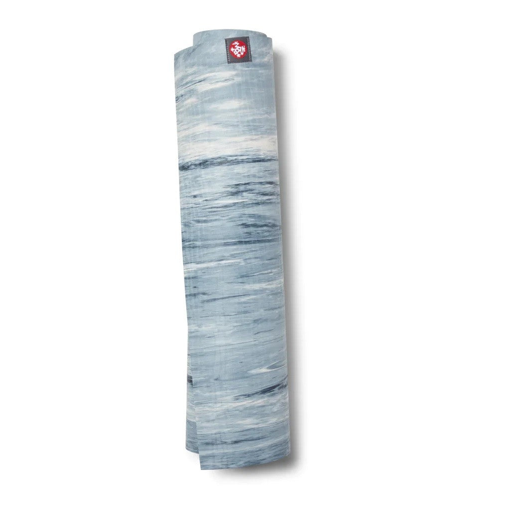 EKO LITE YOGA MAT 4MM BLACK CLAY MARBLED 71 INCH