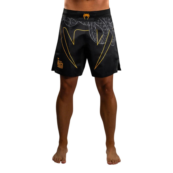 VENUM SERPENTI FIGHTSHORTS BLACK/SILVER/GOLD