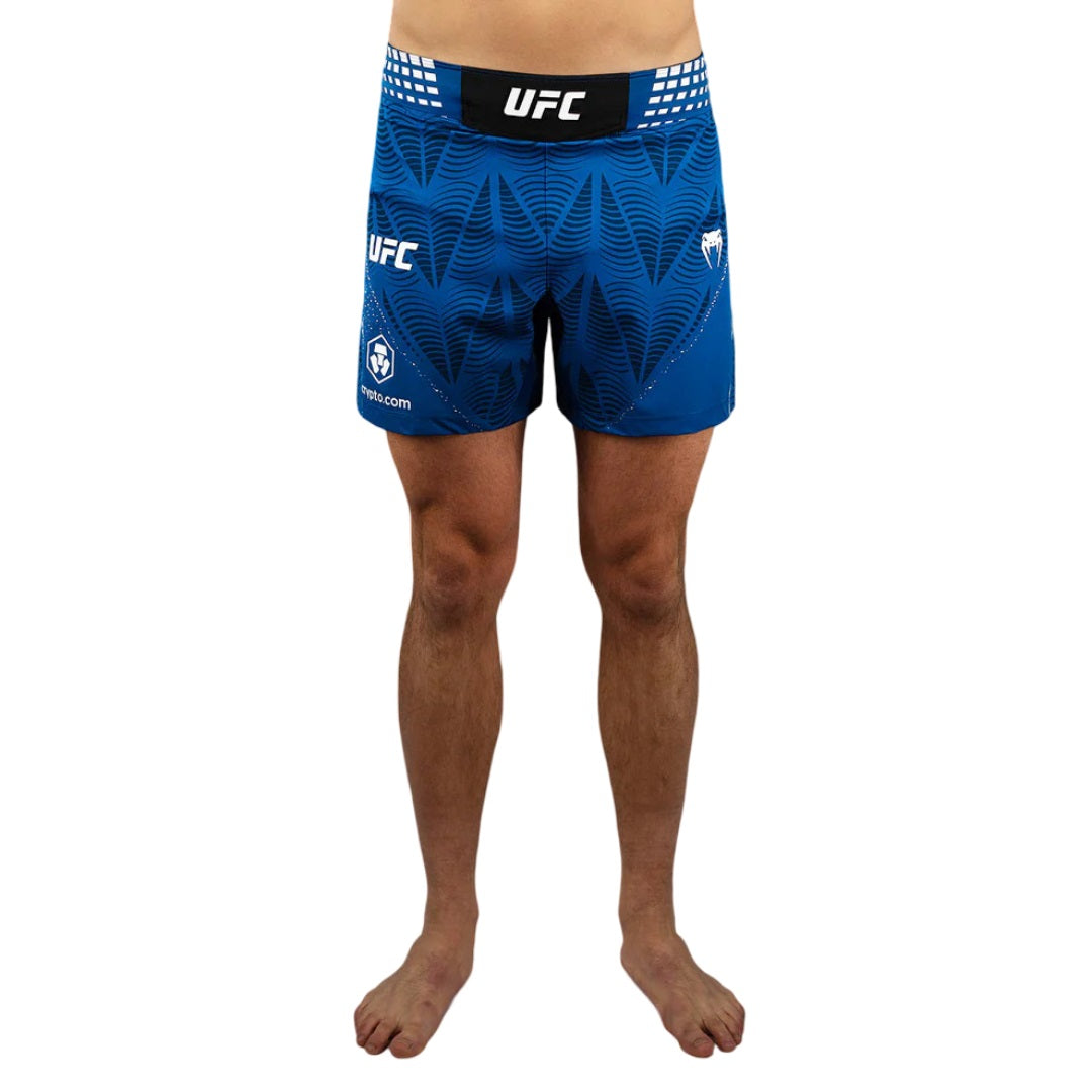 UFC ZENITH BY VENUM FIGHT NIGHT MENS FIGHTSHORTS FIT SHORT BLUE