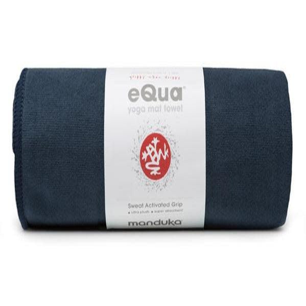 EQUA YOGA MAT TOWEL XLONG MIDNIGHT 79 INCH