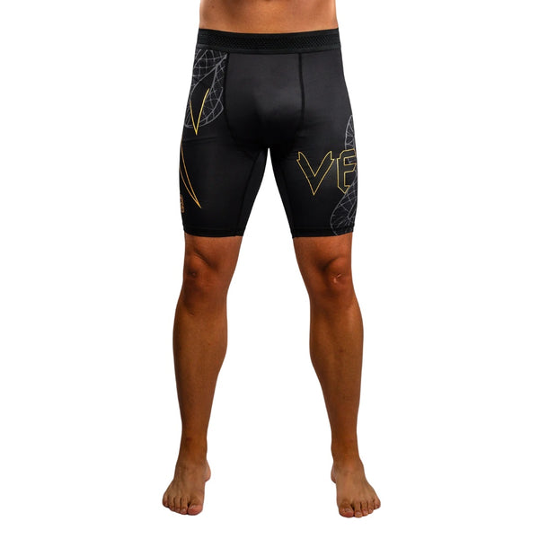 VENUM SERPENTI VALE TUDO SHORTS BLACK/SILVER/GOLD