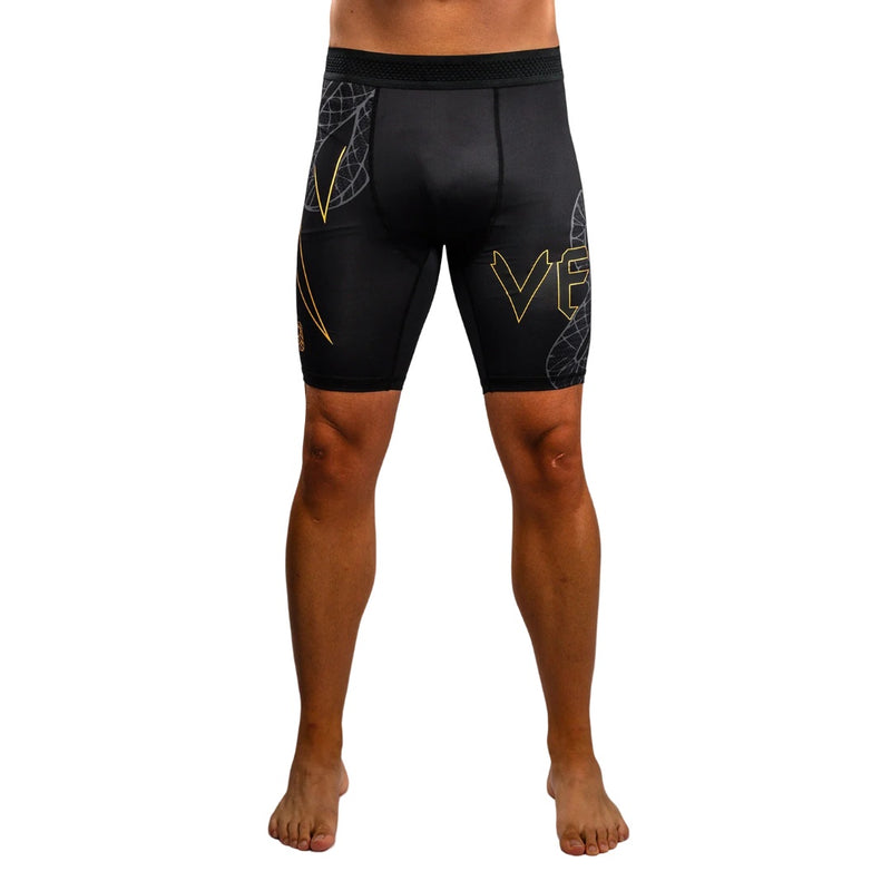 VENUM SERPENTI VALE TUDO SHORTS BLACK/SILVER/GOLD