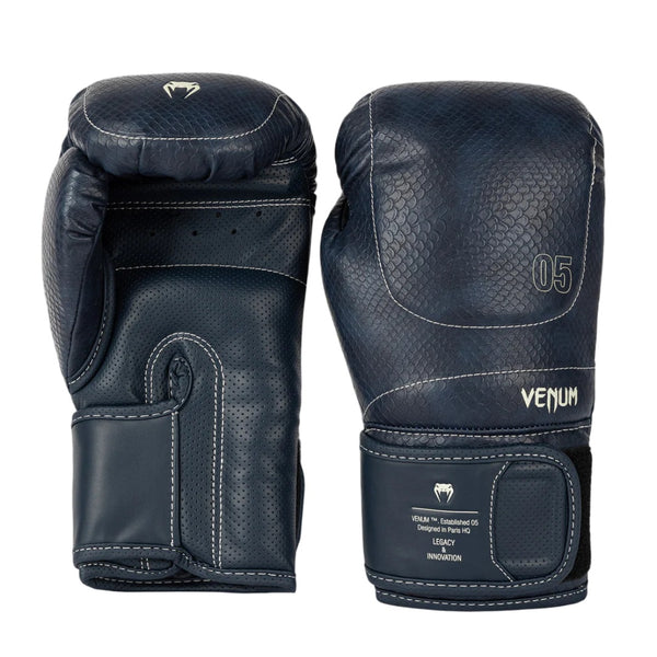 VENUM IMPACT EVO SCALES BOXING GLOVES MIDNIGHT BLUE