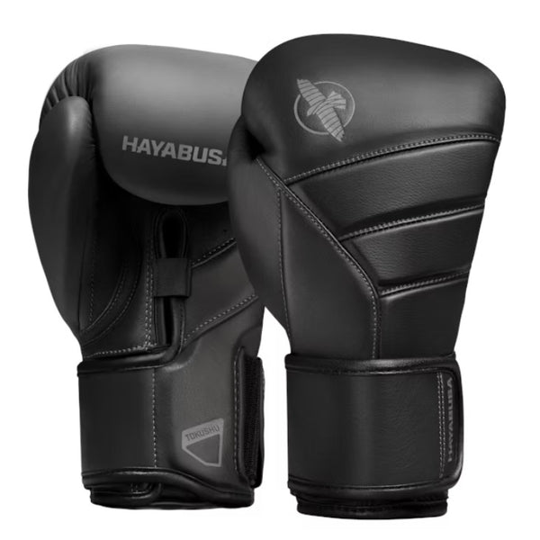 HAYABUSA T3 KANPEKI BOXING GLOVES BLACK
