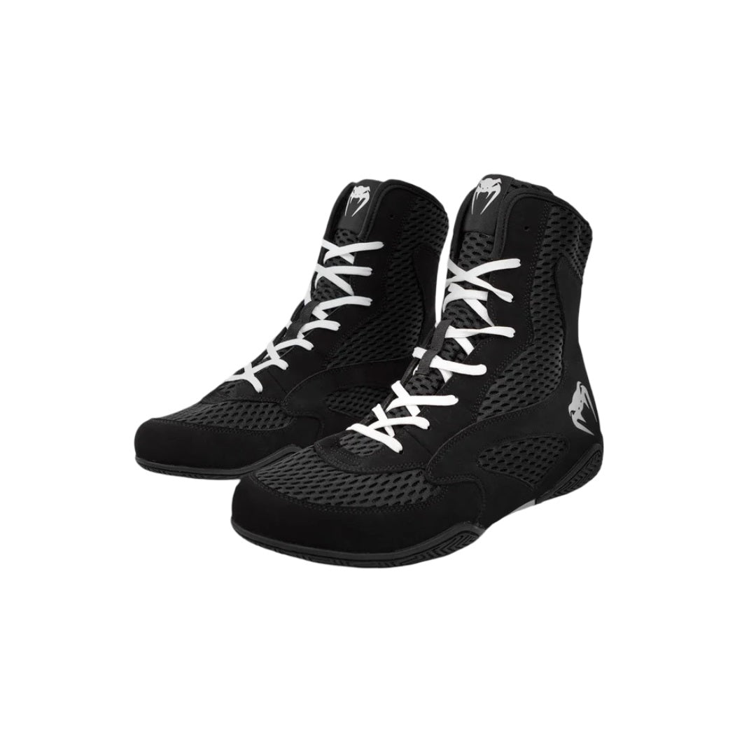 VENUM CONTENDER BOXING SHOES BLACK/WHITE
