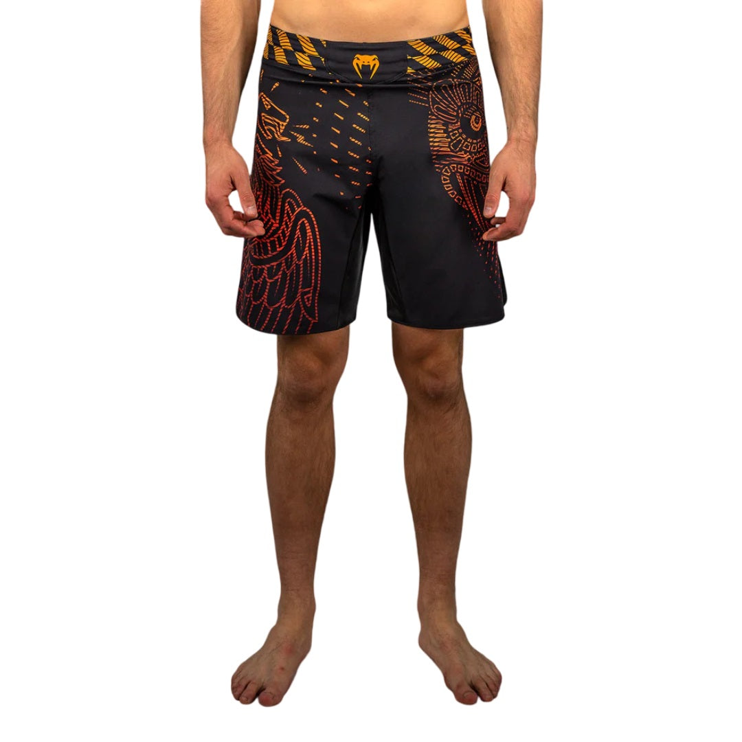 VENUM QUETZAL FURY FIGHTSHORTS BLACK/FURY RED/TANGERINE
