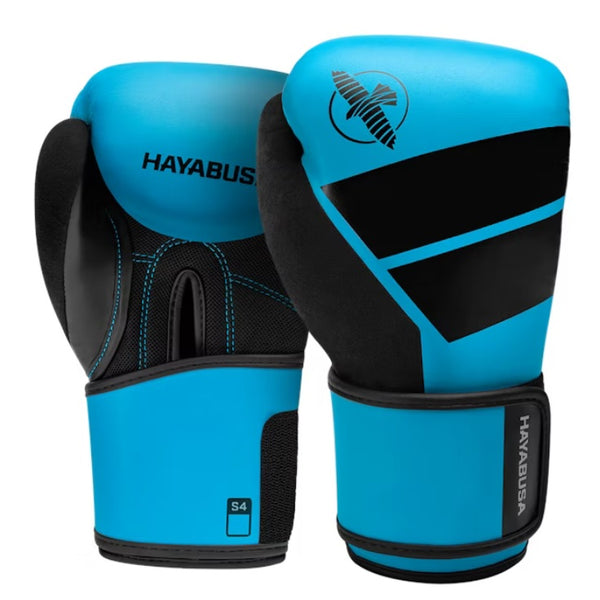 HAYABUSA S4 YOUTH BOXING GLOVES CYAN